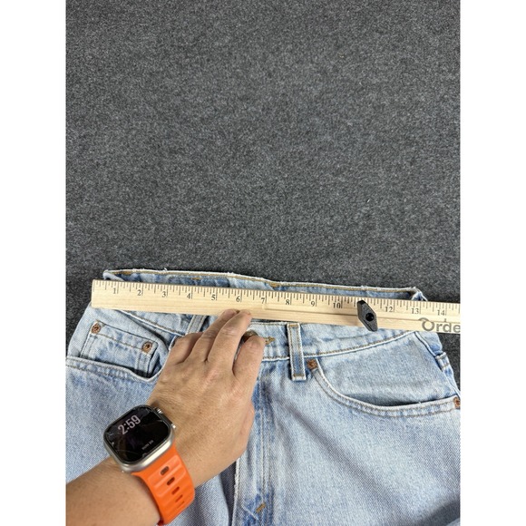 Vintage 1999 Levi's 512 Slim Straight Blue Jeans - Picture 4 of 16